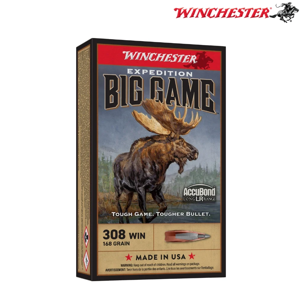 Winchester Expedition Big Game .308 Winchester 168gr AccuBond Ammo