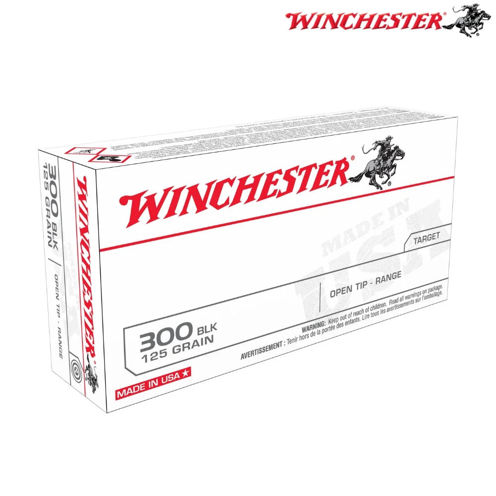 Winchester USA .300 Blackout 125gr OT Ammo