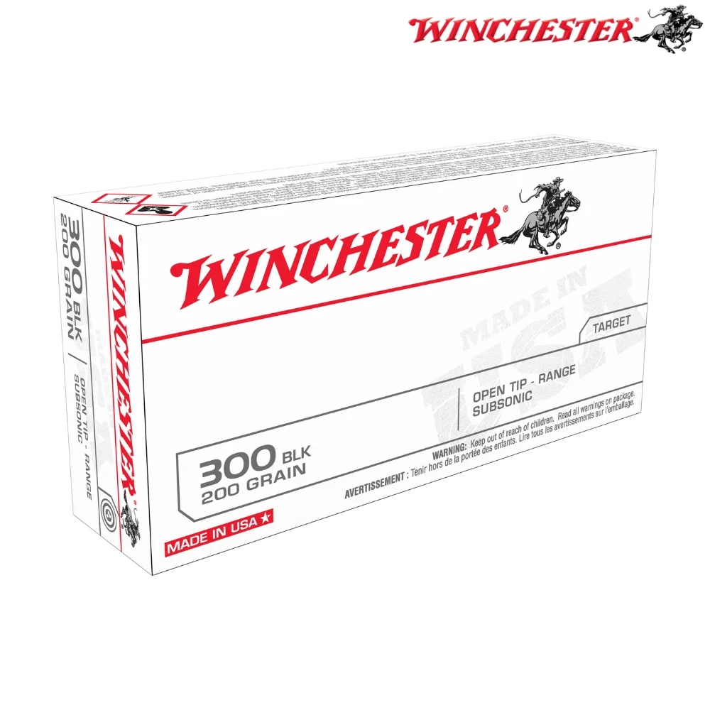 Winchester USA .300 Blackout 200gr OTR Ammo