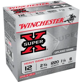 Winchester 12 Gauge 2.75 1-1/4 oz 8 Shot 1220 fps Ammo