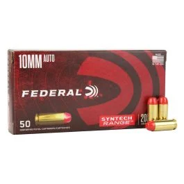 Federal Syntech 10mm 205 Gr Total Syntech Jacket Flat Nose