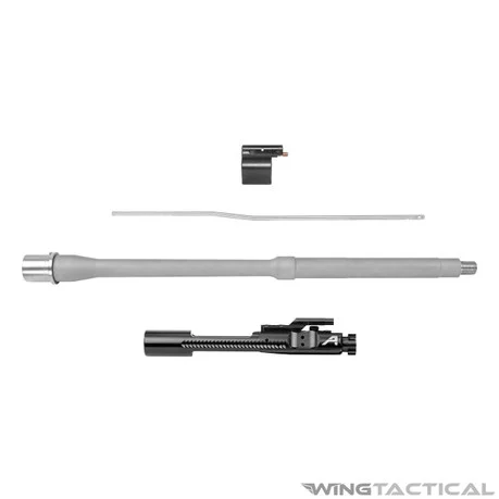 Aero Precision 16".223 Wylde SS Barrel, Adjustable Gas Block, Gas Tube, BCG Bundle