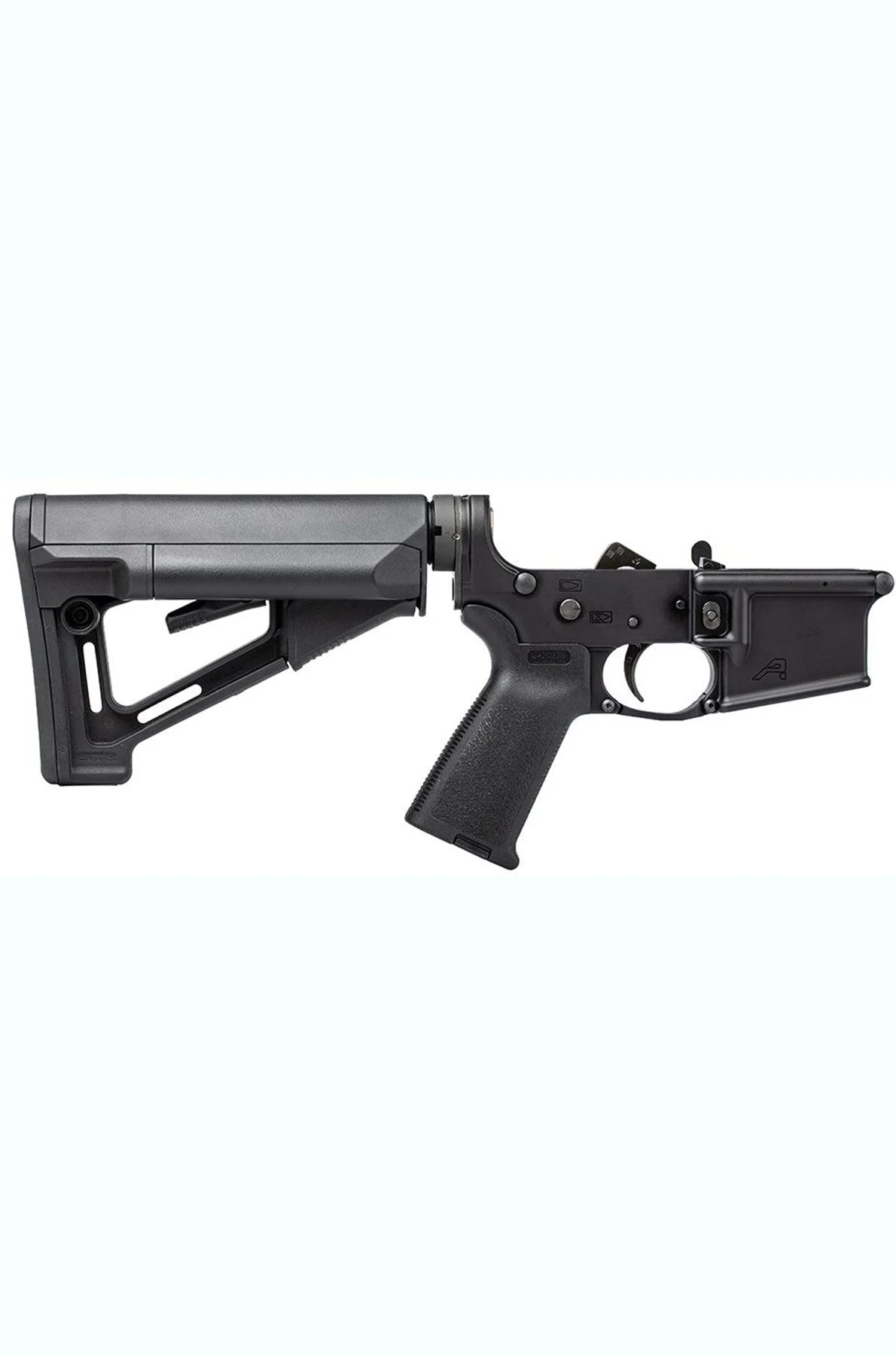 Aero Precision AR15 Complete Lower Receiver w/ Magpul MOE & STR - Anodized Black - APAR501112