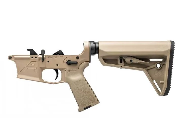 Aero Precision EPC-9 Carbine Complete Lower Receiver w/ MOE Grip, MOE SL Carbine Stock - FDE/FDE - APAR620559