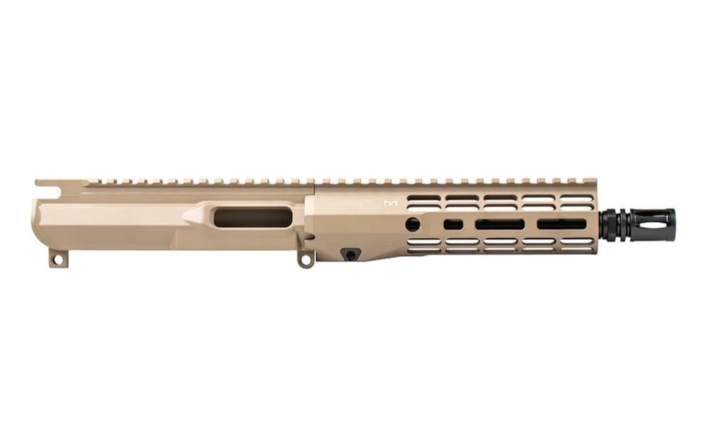 Aero Precision EPC-9 Threaded 8.3" 9mm Complete Upper Receiver w/ ATLAS R-ONE 7.3" Handguard - FDE Cerakote - APAR620711M85