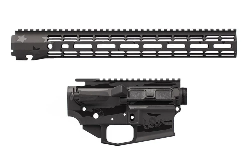 Aero Precision M4E1 Builder Set w/ 15" ATLAS R-ONE M-LOK Handguard - Midnight Rider Cerakote - APCS100758