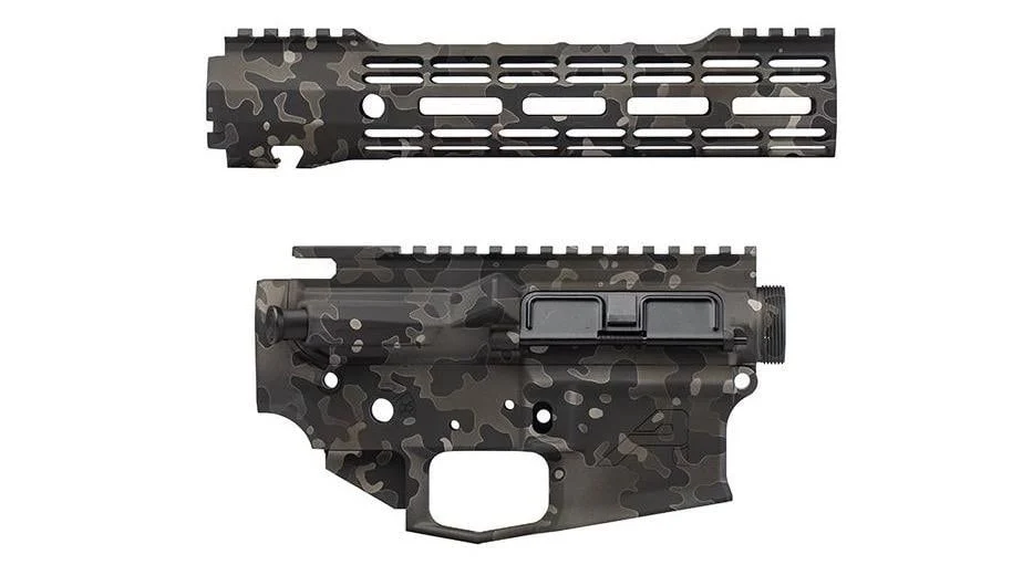 Aero Precision M4E1 Builder Set w/ 9.3" ATLAS S-ONE M-LOK Handguard - Cavern Flecktarn Camo - APCS100816