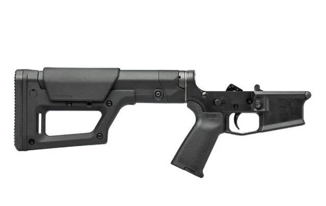 Aero Precision M4E1 Complete Lower Receiver w/ Magpul MOE Grip & PRS Lite - Anodized Black - APAR600189