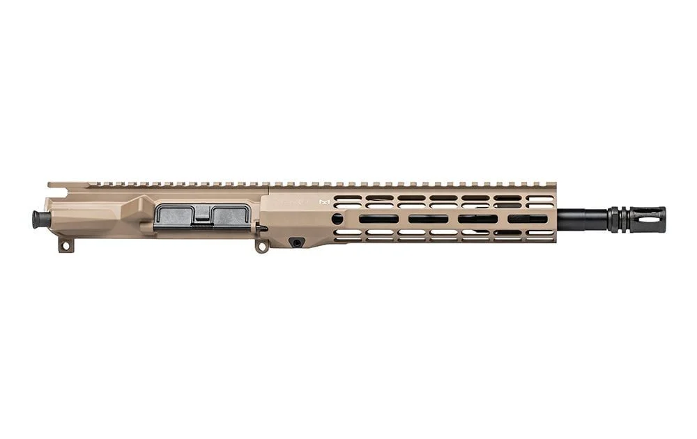 Aero Precision M4E1 Threaded 11.5" 5.56 Barrel Complete Upper Receiver with 9" M-LOK ATLAS R-ONE Handguard - Cerakote FDE - APAR700712M29
