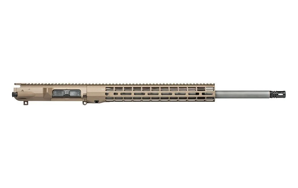 Aero Precision M5 Complete Upper 22" 6.5 Creedmoor SS Rifle Barrel ATLAS R-ONE 15" M-LOK HG - FDE Cerakote - APAR538715M46