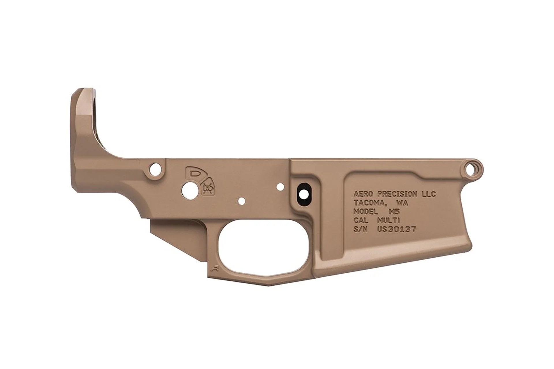 Aero Precision M5 AR-10/308 Stripped Lower Receiver - BLEM - FDE - APAR308005BC