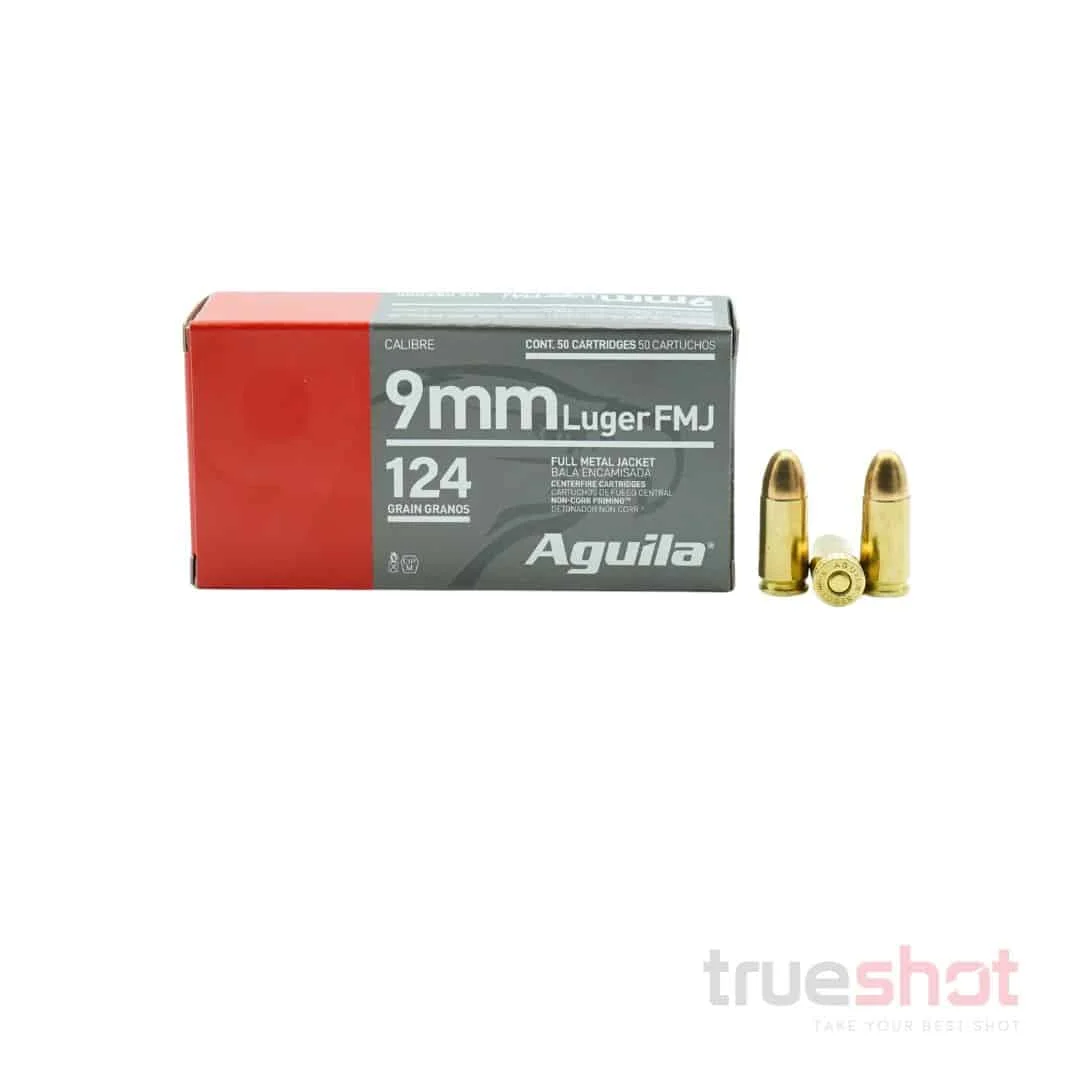 Aguila – 9mm – 124 Grain – FMJ