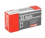 Aguila Ammo 32 ACP Auto Ammo 71 Grain Full Metal Jacket - 1E322110