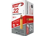 Aguila Super Maximum 22 Long Rifle Ammo 30 Grain Plated Solid Point - 1B222298