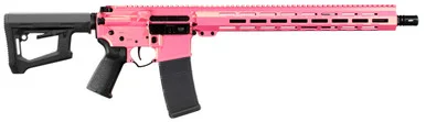 Alex Pro Firearms Fury 16 Pinkasaurus Rex MLOK, 5.56 NATO, 16.00" Barrel, 30 Rds, Cerakote