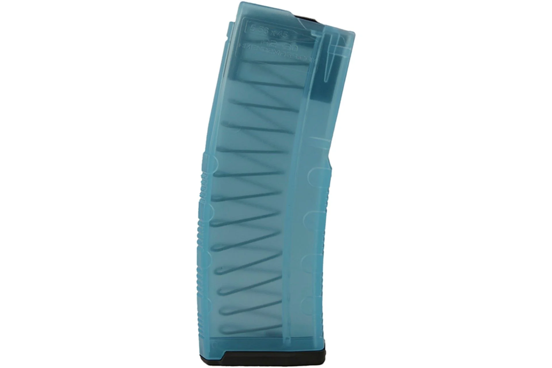 Amend2 AR-15/M4/M16 5.56x45mm NATO/.223 Remington Mod-C Translucent Teal 30-Round Magazine - 556MODCTEA30