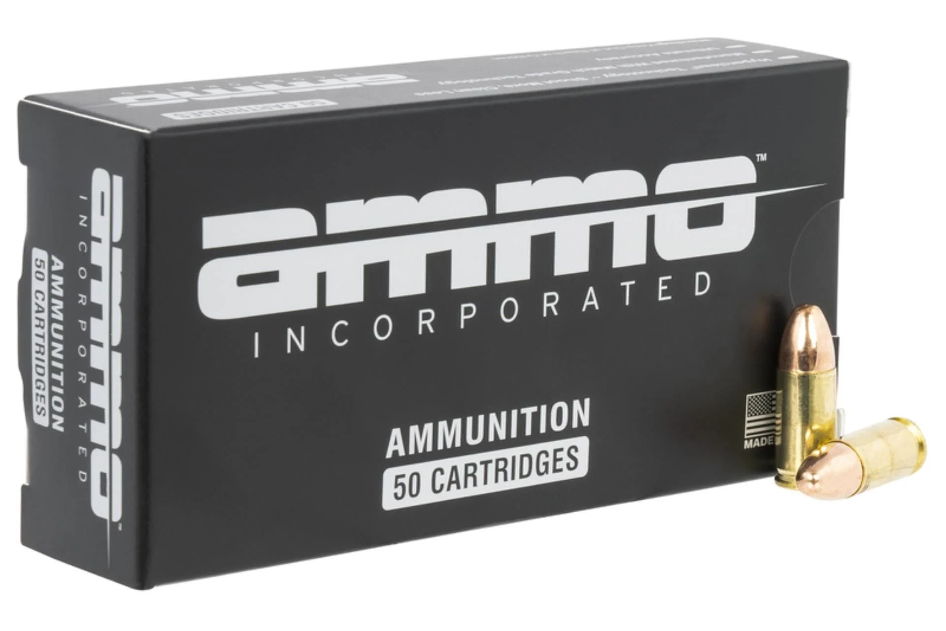AMMO INC Signature 9mm 124Gr TMC Ammo Handgun Ammo - 1000 Rounds - 9124TMC-A50