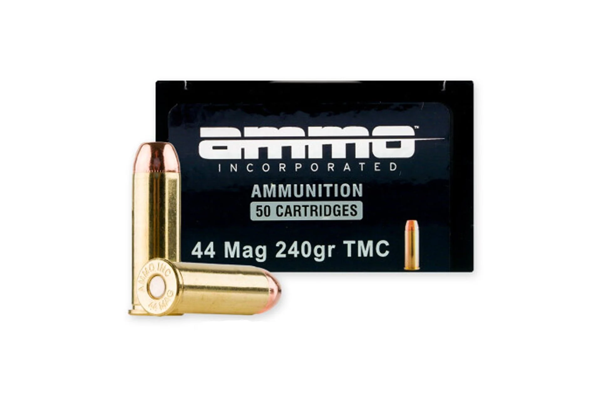 AMMO INC. Signature TMC 44 Mag 240gr Ammunition Handgun Ammo - 50 Rounds - 44240TMC-A50