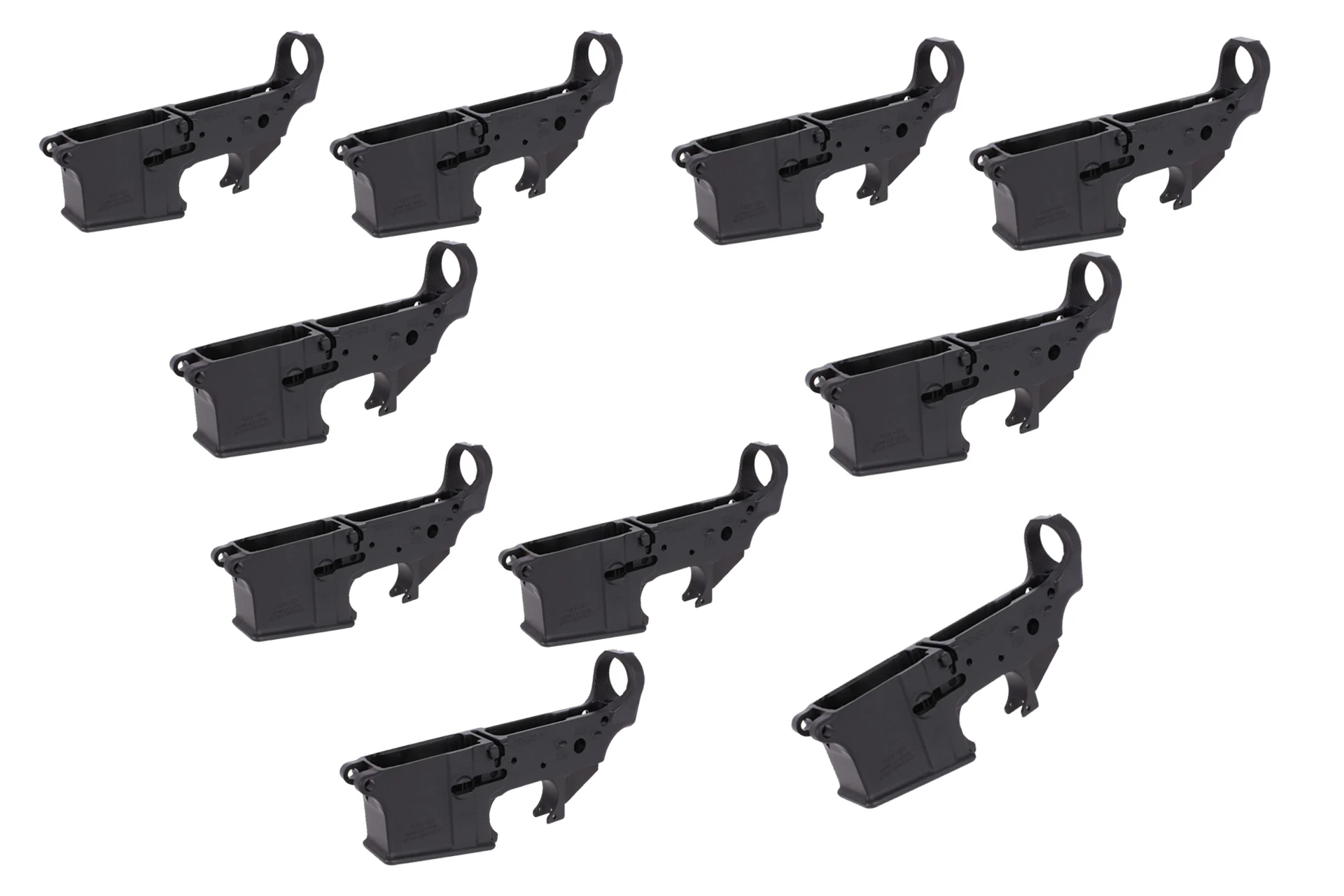 Anderson Stripped Lower Receiver – No Logo (10 Pack)