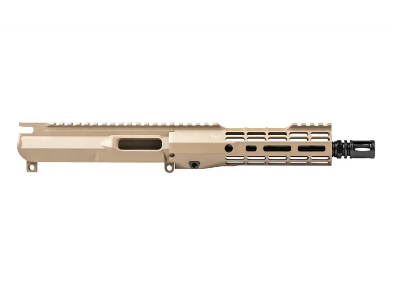 Aero Precision EPC-9 Threaded 8.3" 9mm Complete Upper Receiver w/ ATLAS S-ONE 7.3" Handguard - FDE Cerakote - APAR620111M85