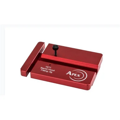 Apex Tactical Specialties 1911 Barrel Fitting Jig, Precision Gunsmithing Tool, Anodized Red