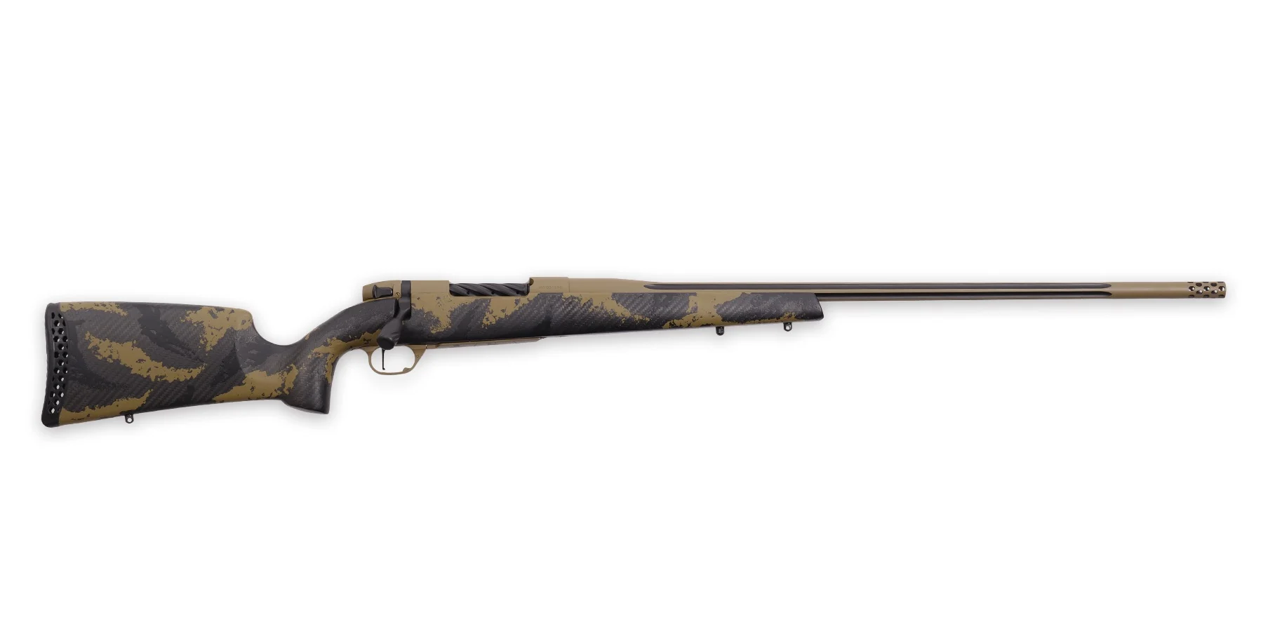 Weatherby Mark V APEX .338 Weatherby RPM FDE Carbon Fiber
