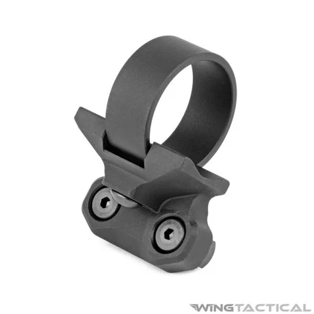 Arisaka Defense Offset M-LOK Flashlight Mount - 1" Ring