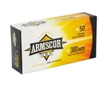 Armscor USA 380 ACP AUTO Ammo 95 Grain Full Metal Jacket