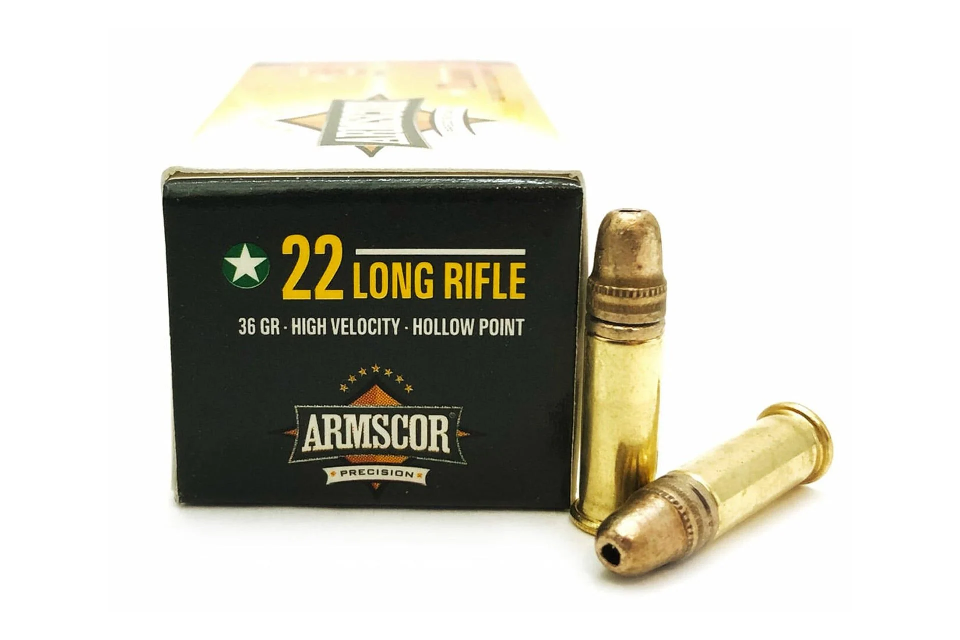 Armscor 22LR ARM50015 36 Grain High Velocity Hollow Point Ammunition Rimfire Ammo - 5000 Rounds - ARM?50015.00