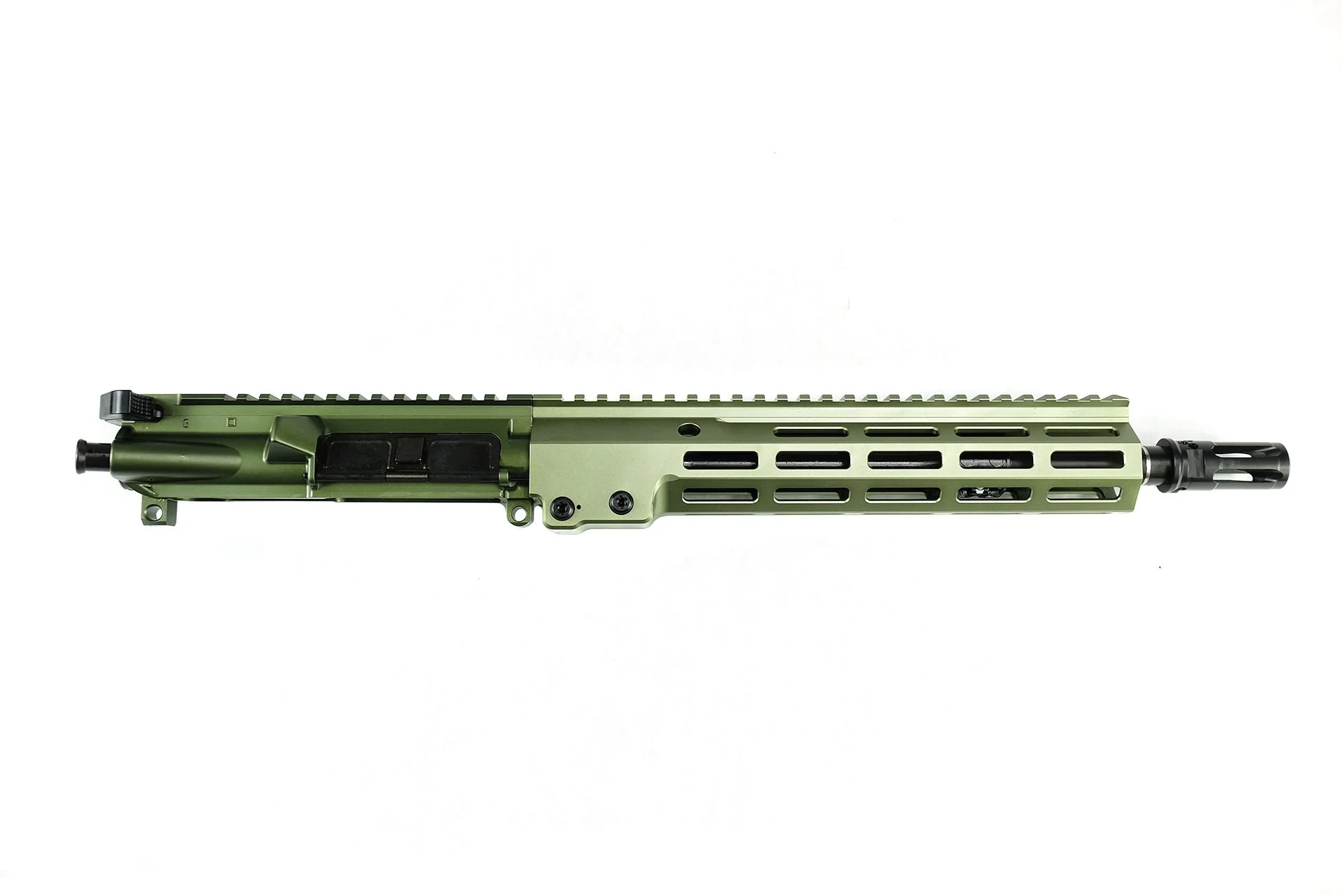 Geissele Automatics Duty AR-15 Complete Upper Receiver Carbine - 40mm Green - 11.5" - 08-218-40G