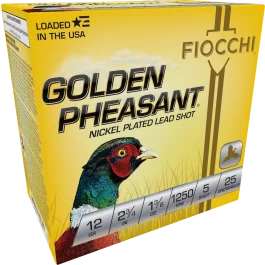 Fiocchi Golden Pheasant 28 Gauge 2.75 7/8 oz 5 Shot 28GP5