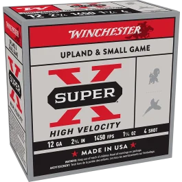 Winchester Super X 12 Gauge 2.75 4 Shot Ammo