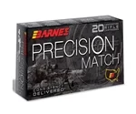 Barnes Precision Match 6.5 PRC Ammo 145 Grain Match Burner OTM BT