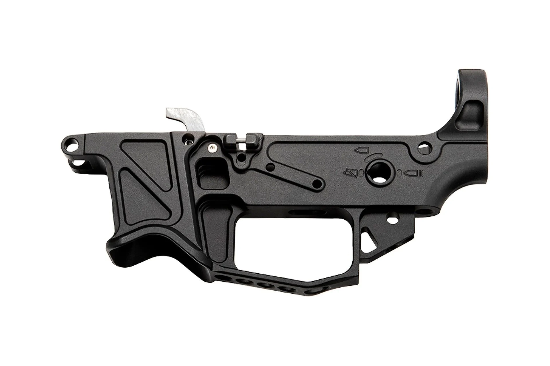 Battle Arms For Glock Small Frame Billet Lower Receiver - Black Anodized Finish - XIPHOS-LR