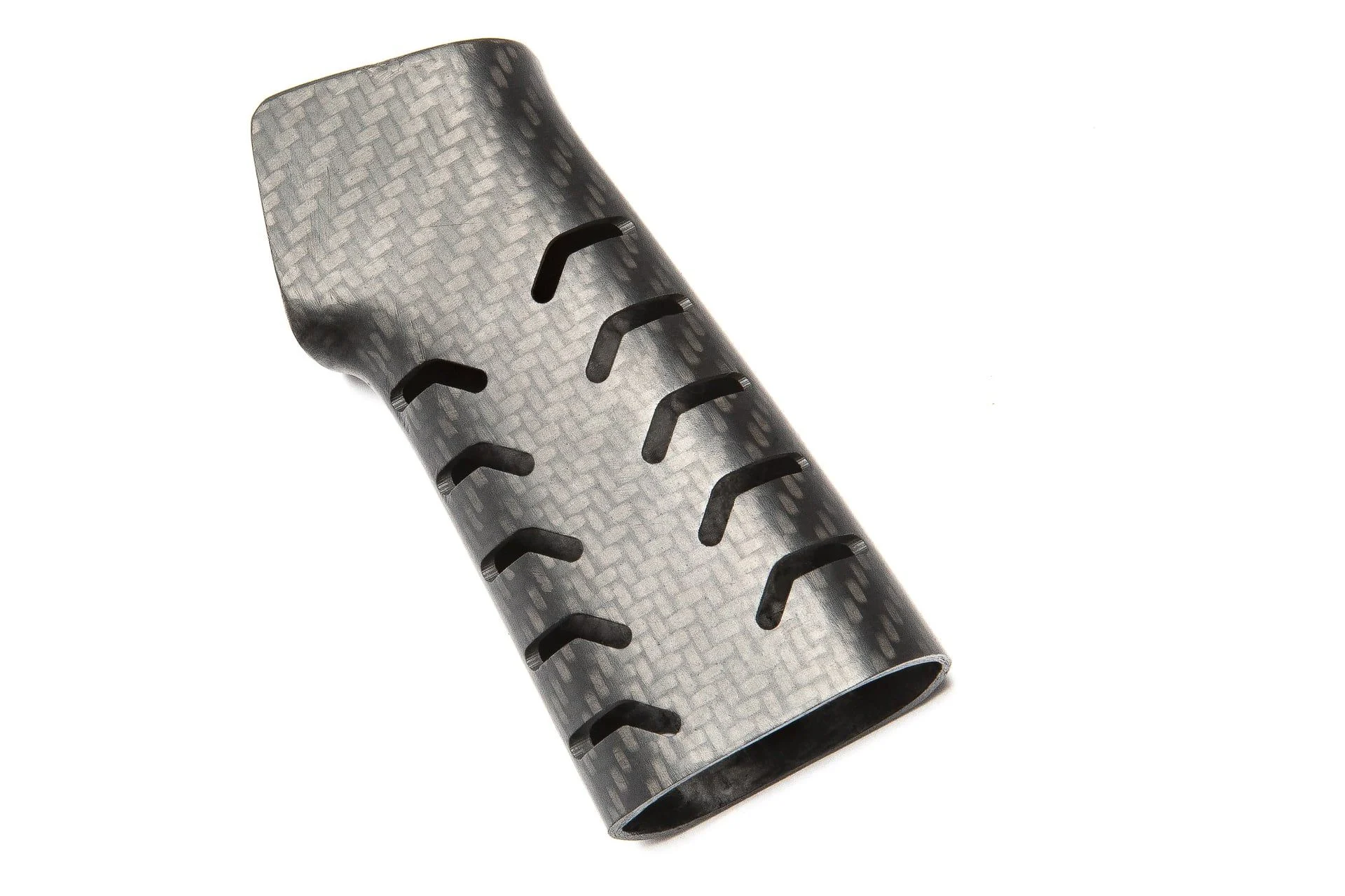 Battle Arms Ultralight Slimline Chevron Carbon Fiber Pistol Grip - BAD-CF-PG