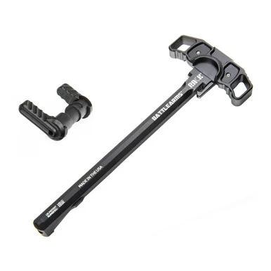 Battle Arms Development AMBI-KIT-1, RACK Charging Handle, BAD ASS PRO Safety, Matte Finish, Black