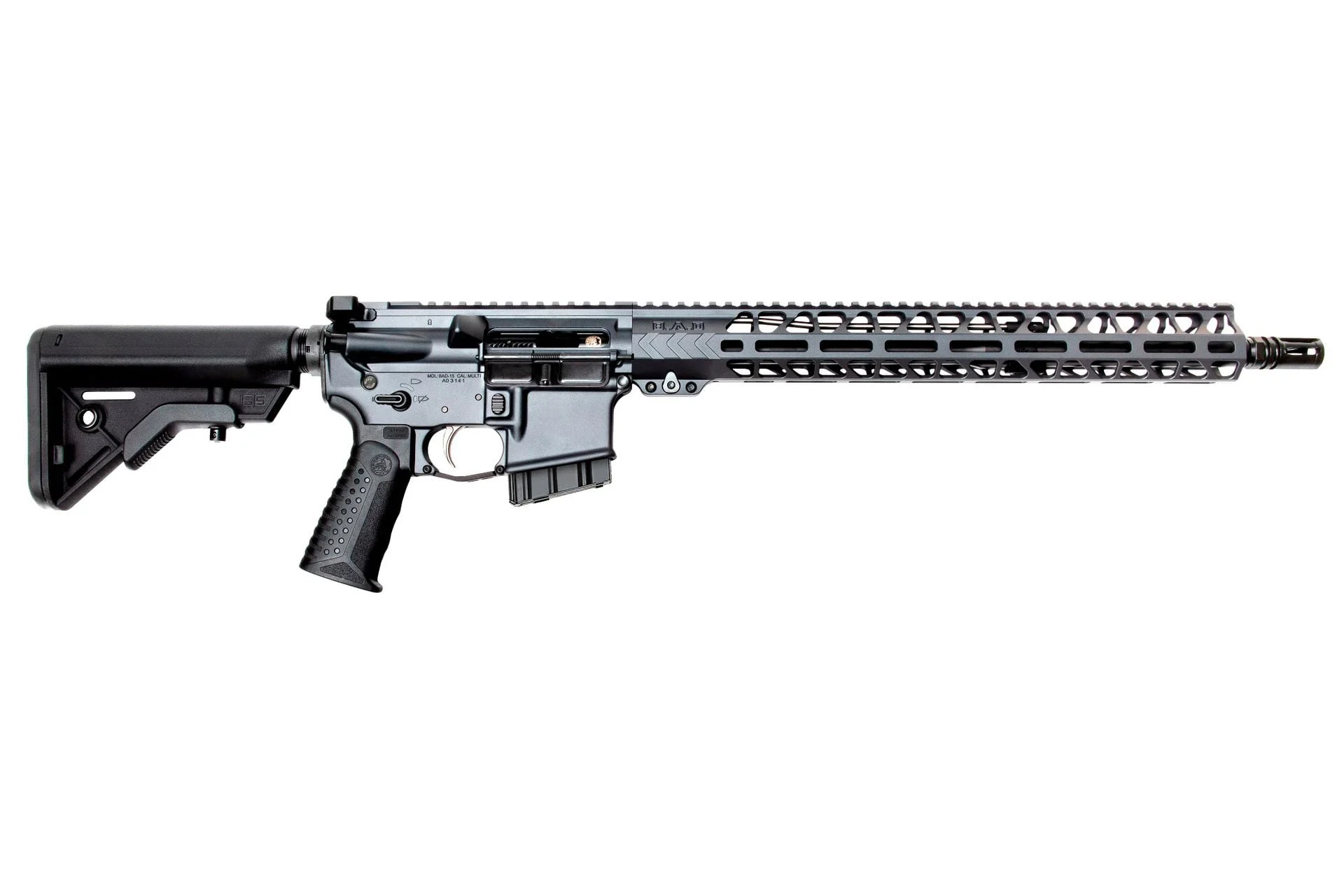 Battle Arms Workhorse 16" 5.56 NATO 10rd Semi-Auto AR Rifle - Gray - WORKHORSE-010-CA