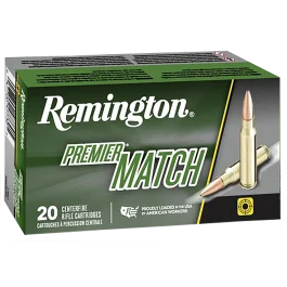 Remington Premier Match 308 Winchester 168 Grain Sierra MatchKing BTHP