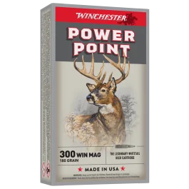 Winchester Power-point 300 Win Mag 180 Grain Power Point