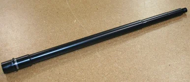BCM 18" SS410 Barrel with Rifle Length Gas (stripped) 1/8 Twist (DLC BLACK)