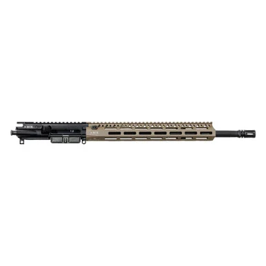 BCM MK2 Standard BLACK 16" Mid Length Complete Upper Receiver Group w/ MCMR-13 FDE Handguard