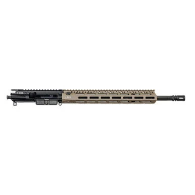 BCM Standard BLACK 16" Mid Length Complete Upper Receiver Group w/ MCMR-13 FDE Handguard
