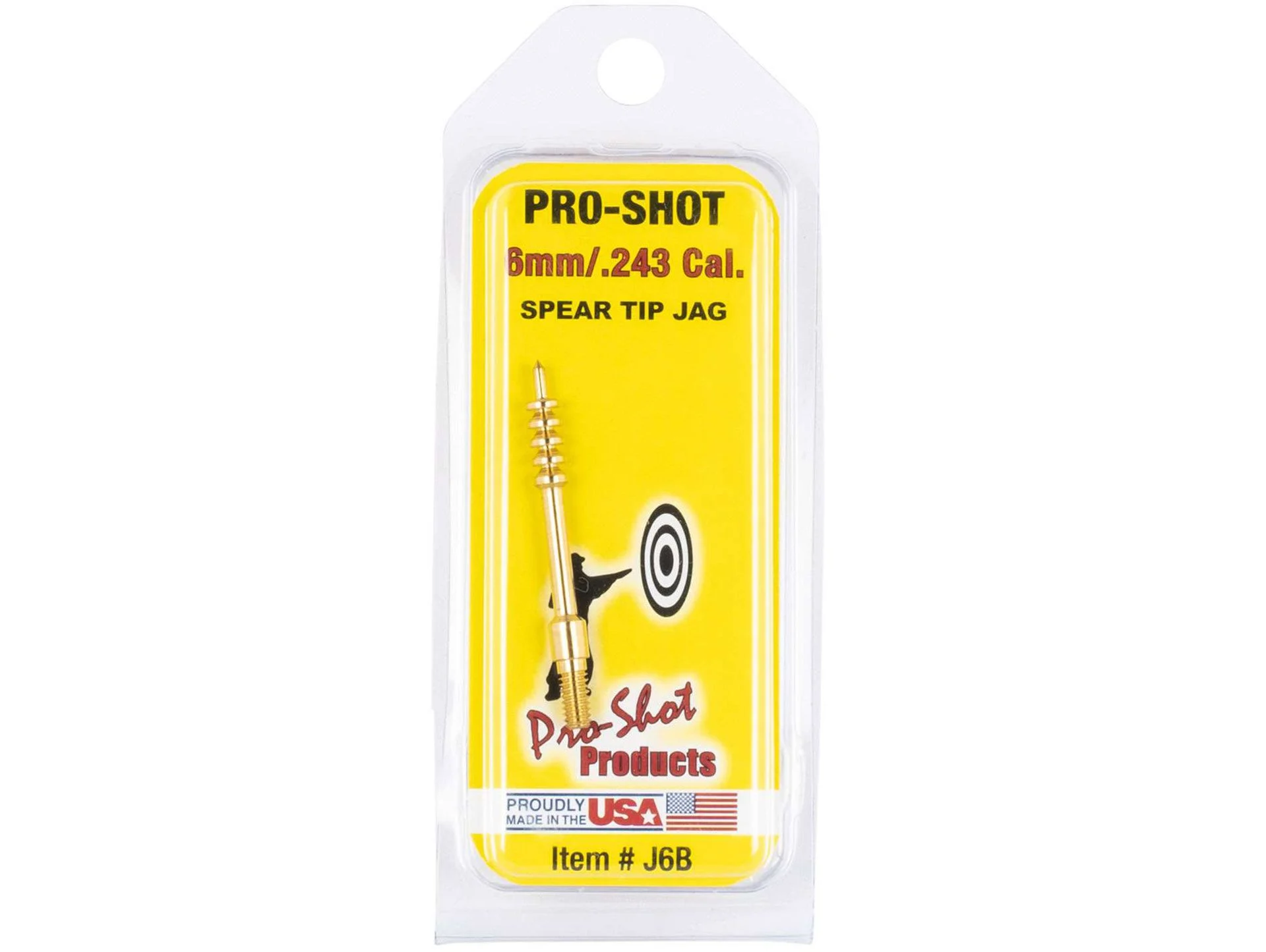 Benchrest Quality Spear Tip Jag - 6MM - PSTJ6B