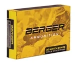 Berger Match Grade 300 Norma Magnum Ammo 230 Grain Hybrid Open Tip Match Tactical – 65-62010