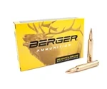 Berger Match Grade 300 Winchester Magnum Ammo 168 Grain Classic Hunter
