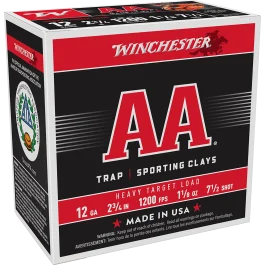 Winchester 12 Gauge 2.75 1-1/8 oz 7.5 Shot 1200 fps Ammo