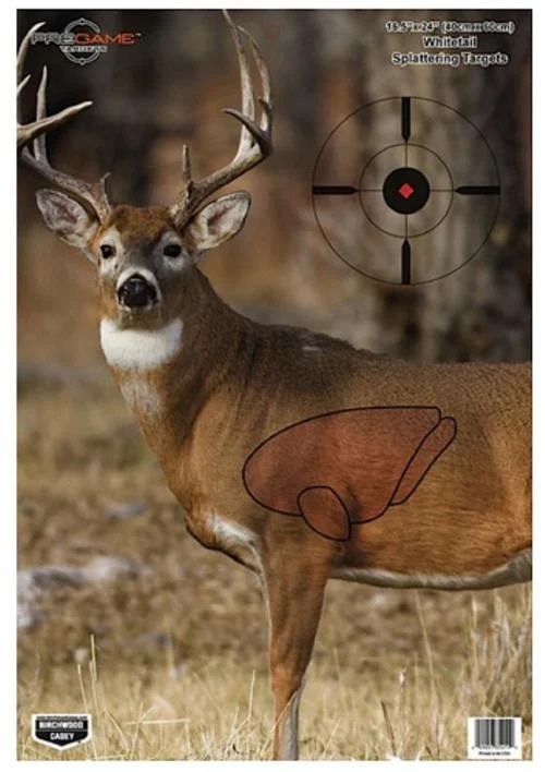 Birchwood Casey Pregame Deer 16.5"x24", 3 Pack