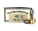 Black Hills Cowboy Action 44 Colt Ammo 230 Grain Lead Flat Nose – DCB44CLTN2