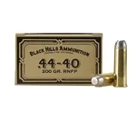 Black Hills Cowboy Action44-40 WCF Ammo 200 Grain Lead Flat Nose