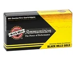 Black Hills Gold 308 Winchester Ammo 168 Grain Sierra Tipped MatchKing - 1C308BHGN9